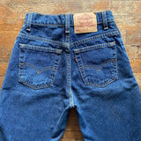 Vintage Dark Wash Levi’s 550 Jeans “23 “24 “25
