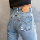 Vintage Medium Wash 90’s 501 Levi’s Jeans “26 “27