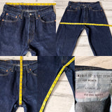 Vintage Darkwash 501 Levi’s Jeans 27” 28” #1957