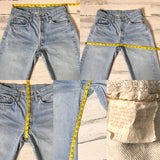 Vintage Lightwash Redline Levi’s Jeans 26” 27” #1852