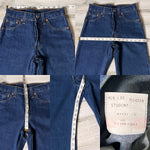 Vintage 1990’s 501 Levi’s Jeans 23” 24” #1821