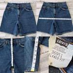 Vintage 1990’s 36951 Levi’s Hemmed Shorts “26 “27 #1077