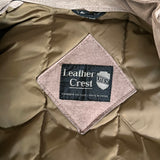 Vintage 1990’s Leather Bomber Jacket SZ SMALL