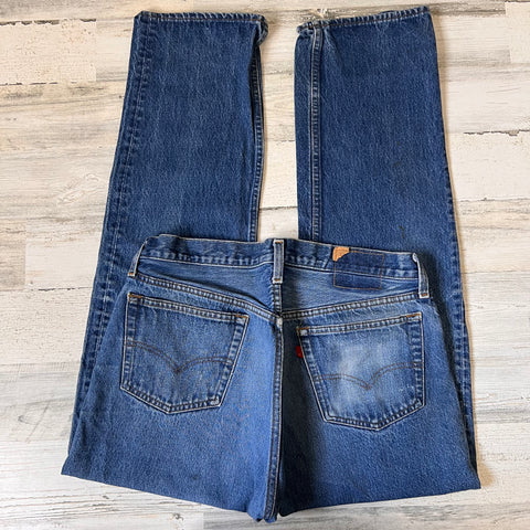 Vintage 1990’s 501 Levi’s Jeans 33” 34” #1686