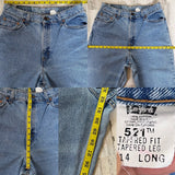 Vintage 1990’s 521 Levi’s Jeans “30 “31 #775