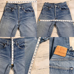 Vintage 1980’s 501 Levi’s Jeans “22 “23 #1358