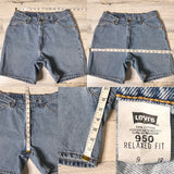 Vintage 1990’s 950 Levi’s Hemmed Shorts 27” 28” #1846