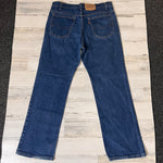 Vintage 1980’s 517 Levi’s Jeans 34” 35” #1662