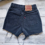 Vintage 90’s Black 512 Cutoff Shorts “23 “24
