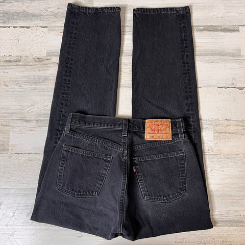 Vintage Black 501 Levi’s Jeans 28” 29” #1870