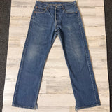 Vintage 1990’s 501 Levi’s Jeans 32” 33” #1728