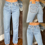 Vintage 1990’s 501 Levi’s Jeans “24 “25