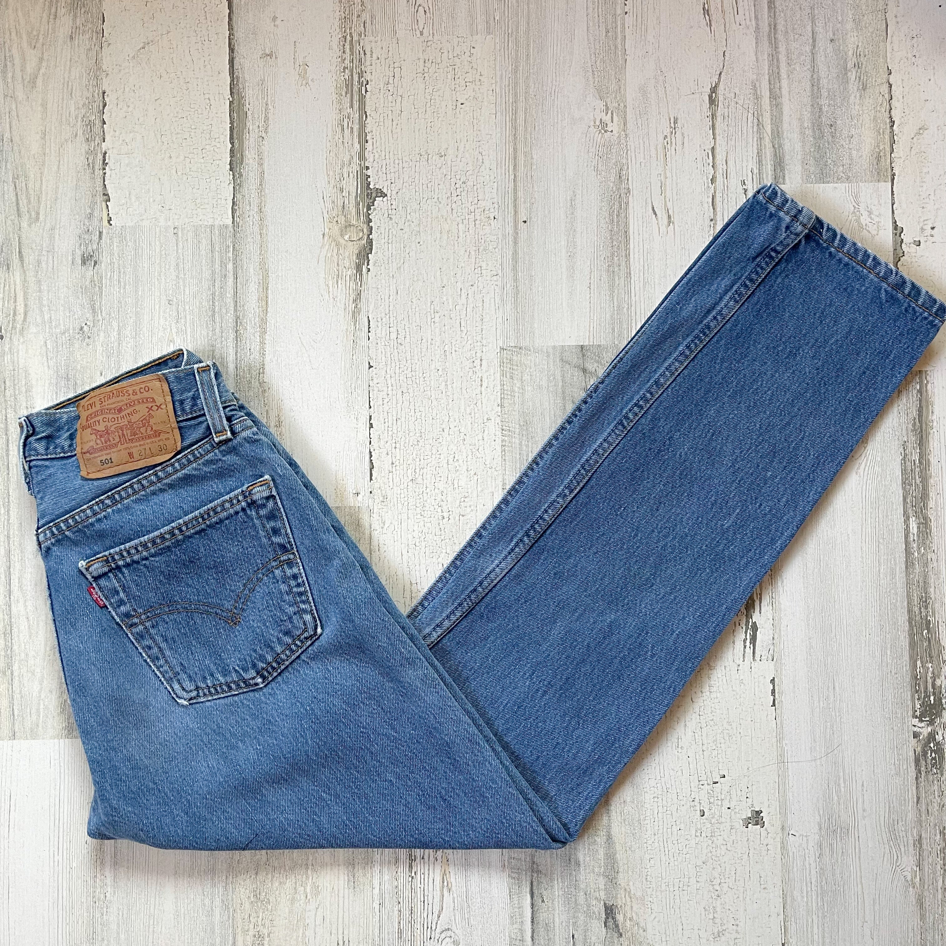Vintage 1990's Levi's 501 Jeans “24 “25 #864 – AllVintageDenim