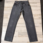 Vintage Grey 501 Levi’s Jeans 26” 27” #1836