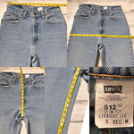 Vintage 1990’s 512 Levi’s Jeans 27” 28” #2067