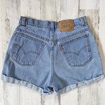 Vintage Orange Tab 37954 Levi’s Hemmed Shorts “27 “28 #838