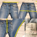 Vintage 1990’s 501 Levi’s Jeans 33” 34” #1739