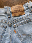 Vintage 1990’s Orange Tab 912 Levi’s Shorts “24 “25