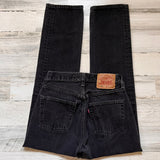Vintage Black 501 Levi’s Jeans 24” 25” #1506