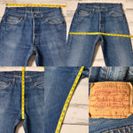 Vintage 1980’s 501 Levi’s Jeans 30” 31” #1990