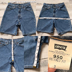 Vintage 1990’s 950 Levis Hemmed Shorts “23 “24 #1231