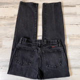 Vintage Black Rustler Jeans 30” 31” #1681
