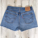Vintage 1990’s 501 Levi’s Cutoff Shorts “29 “30 #770