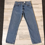 Vintage 501 Levi’s Jeans 31” 32” #1872