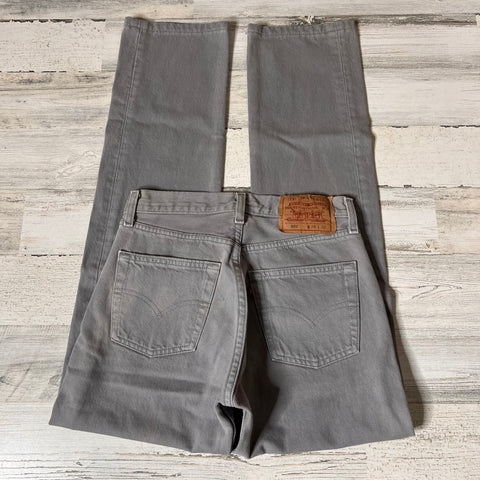 Vintage Grey 501 Levi’s Jeans 25” 26” #1959