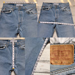 Vintage 1990’s 501 Levi’s Jeans 29” 30” #1618