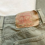 Vintage Sage Green Levi’s 501 Jeans “28 “29