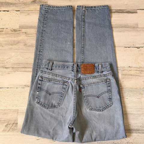 Vintage 1990’s 701 Student Fit Levi’s Jeans 25” 26” #1881