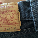 Vintage Black 501 Levi’s Jeans “25 “26