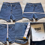 Vintage 1990’s Hemmed Levi’s Shorts 25” 26” #1581