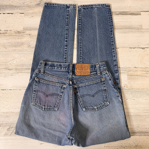Vintage 1980’s 26501 Levi’s Jeans 24” 25” #1887