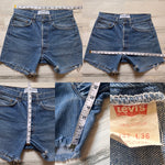Vintage 1990’s 501 Levi’s Cutoff Shorts 29” 30” #1630