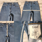 Vintage 550 Levi’s Jeans 27” 28” #1843