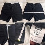 Vintage 1990’s 36951 Levi’s Hemmed Shorts “28 “29 #1382