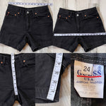 Vintage 1990’s Guess Hemmed Shorts “24 #876