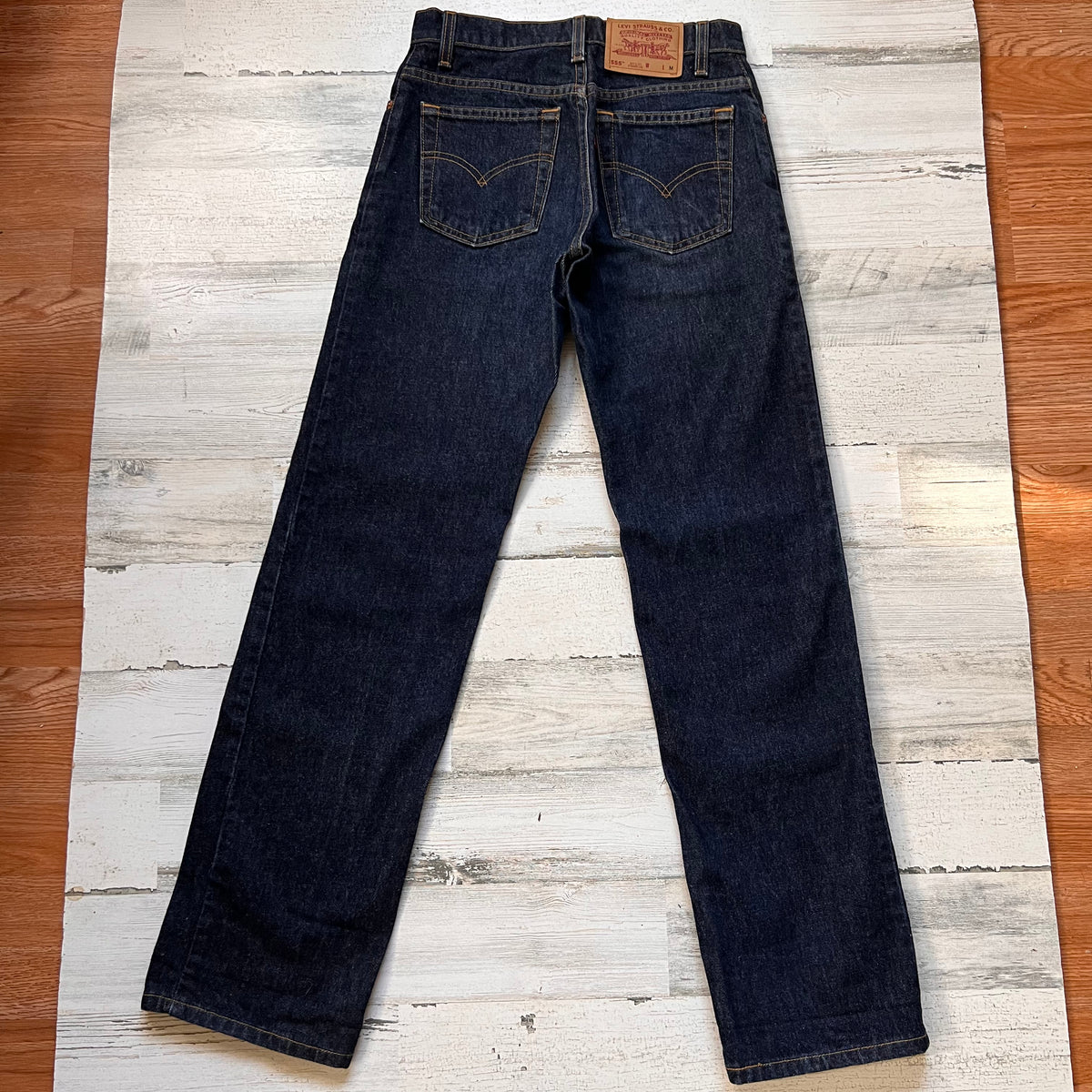 Vintage 1990’s 555 Levi’s Jeans 27” 28” #1550 – AllVintageDenim