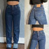 Vintage Dark Wash Levi’s 550 Jeans “23 “24 “25