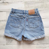 Vintage 90’s Levi’s Hemmed Shorts “24 “25