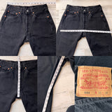 Vintage Black 501 Levi’s Jeans “28 “29 #1249