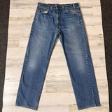 Vintage 1990’s 505 Levi’s Jeans 32” 33” #1735