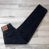 Vintage Black 1990’s 550 Levi’s Jeans “27 “27 #1064