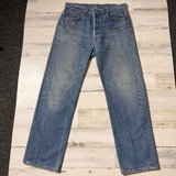 Vintage 1980’s 501 Levi’s Jeans 31” 32” #2012