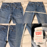 Vintage 1990’s 501 Levi’s Jeans 26” 27” #1835