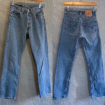 Vintage Medium Wash 501 Levi’s Jeans “25 “26