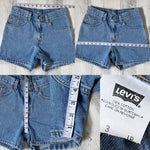 Vintage 1990’s Levi’s Hemmed Shorts “24 “25 #856