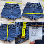 Vintage 90’s 512 Levi’s Shorts “21 “22 “23 #672